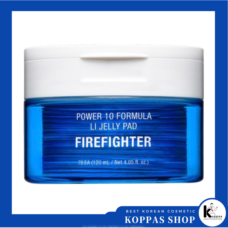 [ITS Skin] POWER 10 FORMULA LI JELLY PAD FIREFIGHTER (70 แผ่น)