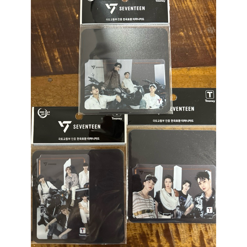 Seventeen Tmoney Svt การ์ดขนส่งเกาหลี Tmoney