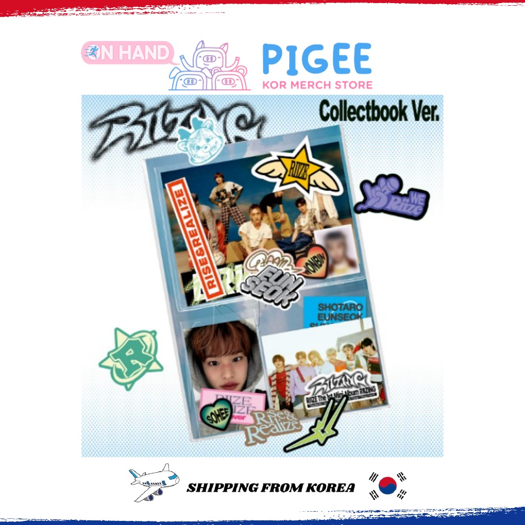 RIIZE - [ RIIZING ] 1ST MINI ALBUM (COLLECT BOOK Ver.)