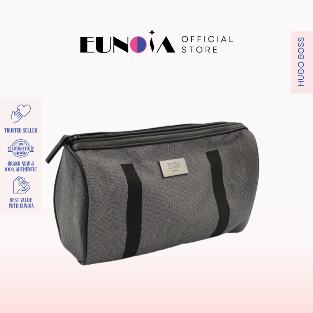 กระเป๋าแป้ง Hugo Boss Men Grey - Eunoia