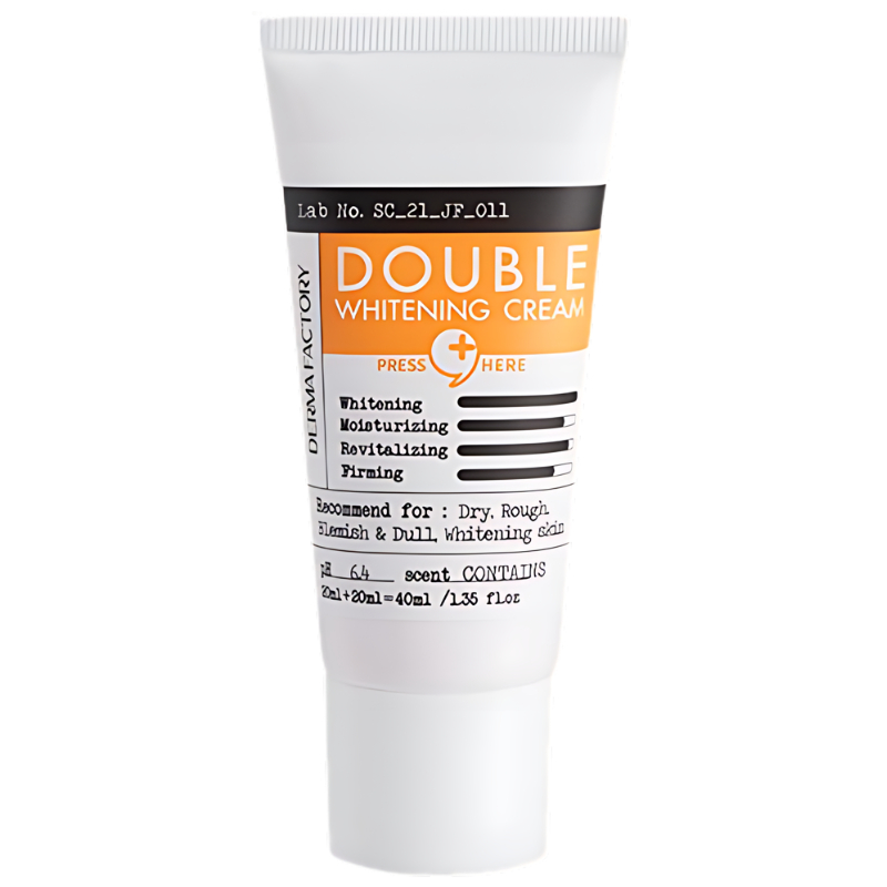 DERMA FACTORY Double Whitening Cream 40ml (วันหมดอายุ: 2028.05)