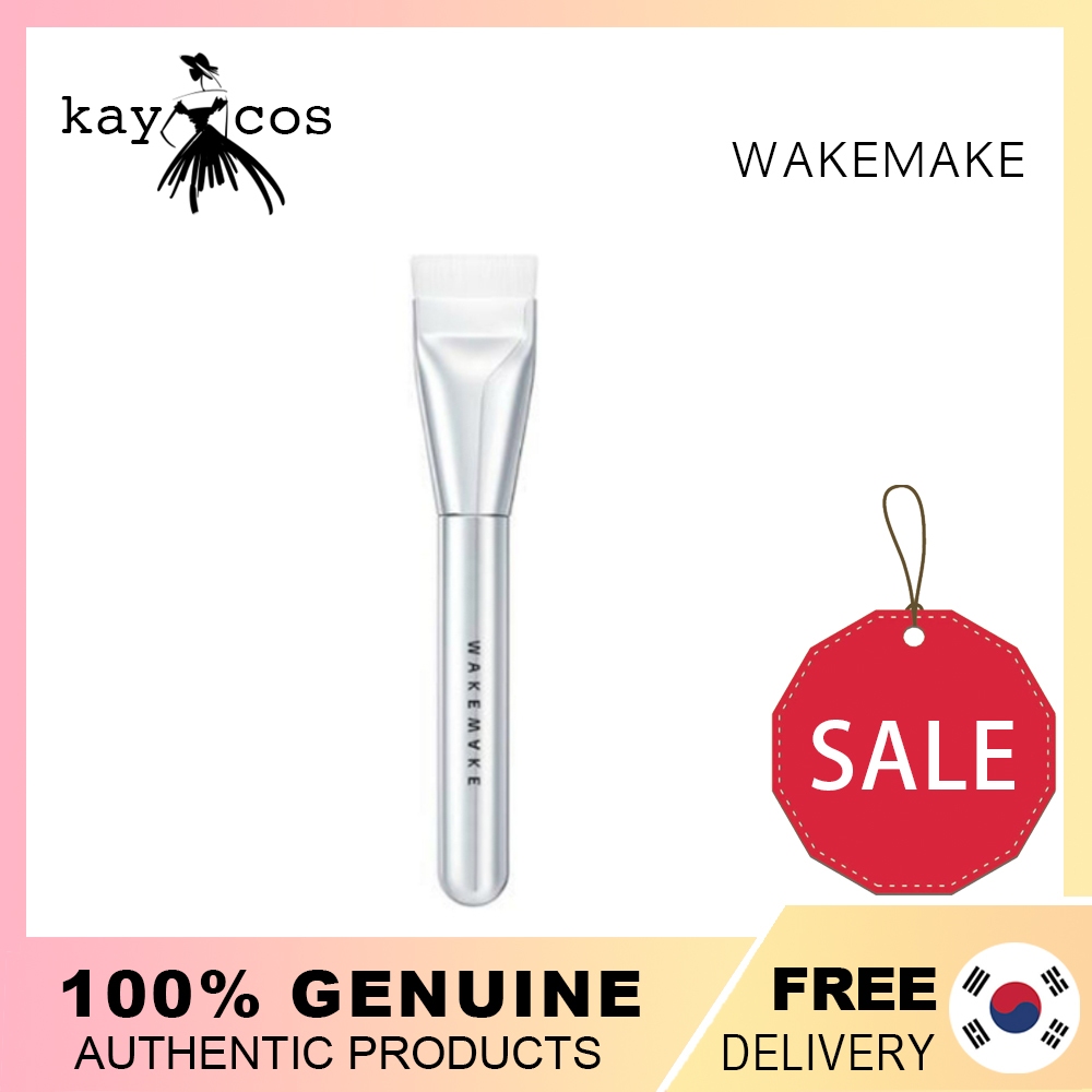 Wakemake Foundation Brush Puff Spatula Wide Brush Puff-Fit Foundation Brush