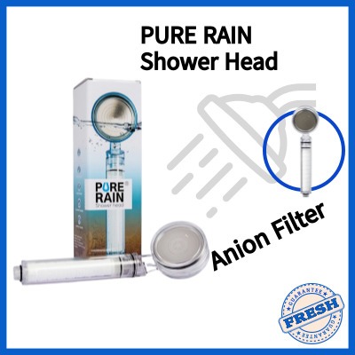Pure Rain Shower Head / Shower Filter, Anion Filter / จากเกาหลี, โซล