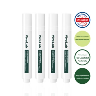 Vivelab Peptide Therapy Hair Scalp and Brow Ampoule 15ml x4