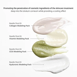[ VT ] Reedle Shot EX Modeling Pack CICA/ Collagen/Vitamin/Hyaluronic 25g Cooling Effect [Official Flagship]