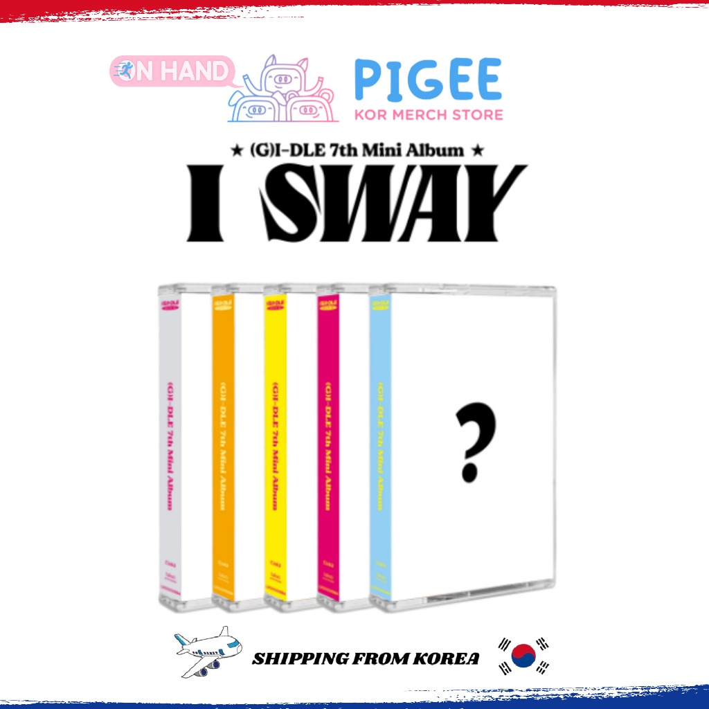 (G)I-DLE - [ I SWAY ] 7TH MINI ALBUM (SPECIAL Ver.)