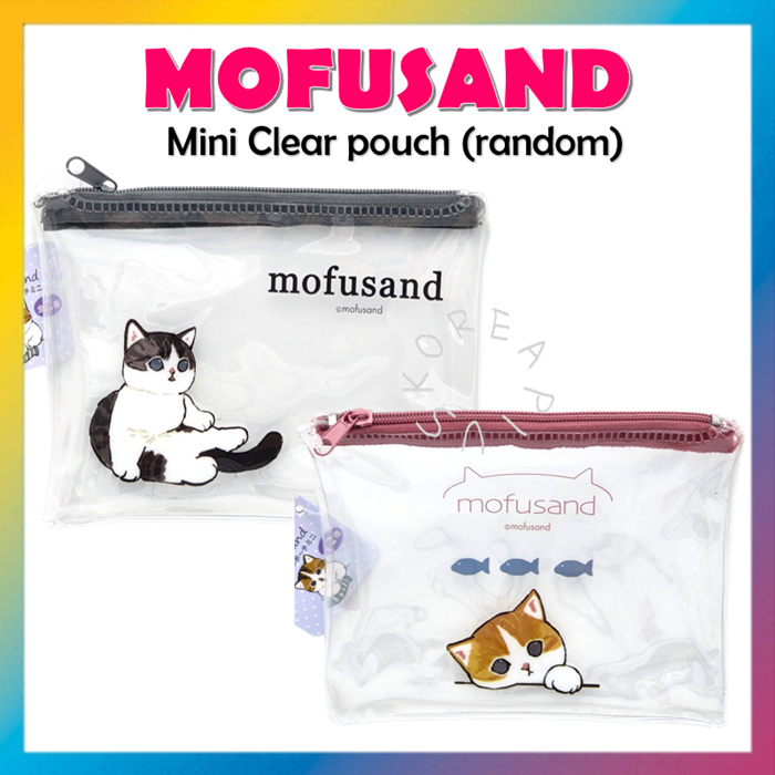 [MOFUSAND] Mini Clear pouch (สุ่ม)
