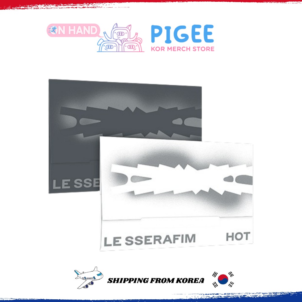 LE SSERAFIM - [ HOT ] 5TH MINI ALBUM (WEVERSE Ver.)