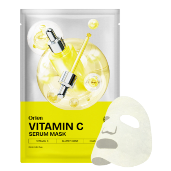 Orien Vitamin C Serum Mask Pack 4 ชิ้น