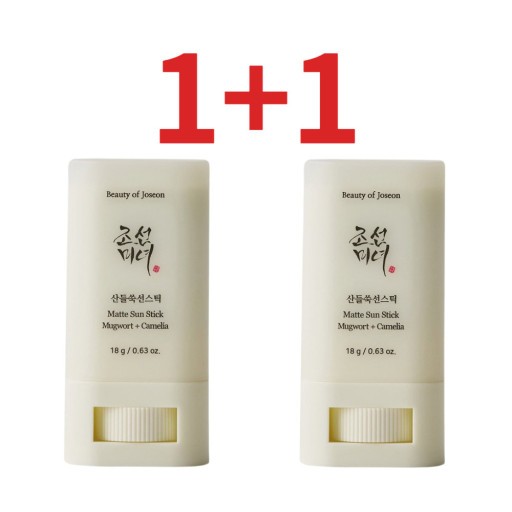 [1+1] Beauty of Joseon ครีมกันแดดเนื้อแมตต์ : Mugwort + Camelia 18 กรัม