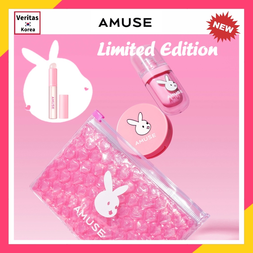 Amuse<limited edition> NEW JEL-FIT TINT+FLUFFY JELLY BLUSHER
