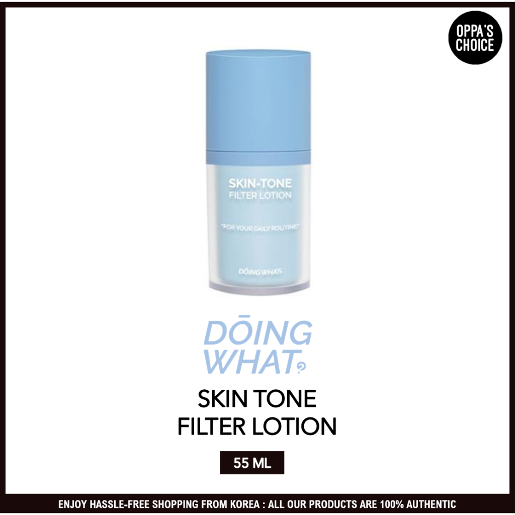 Doing WHAT SKIN TONE FILTER LOTION 55ML SPF30 PA++