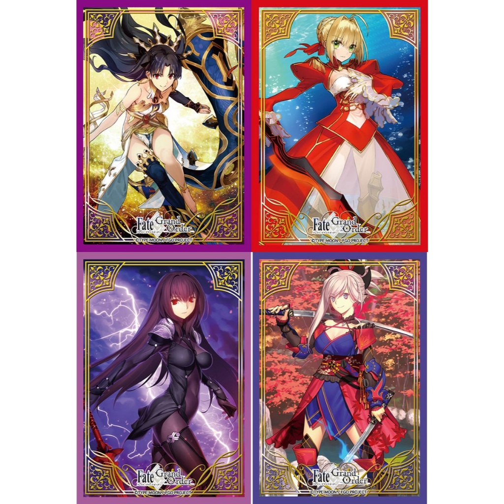ปลอกหุ้มตัวละคร Broccoli Mini Fate/Grand Order [ Musashi Miyamoto / Scathach / Nero Claudius / Ishta