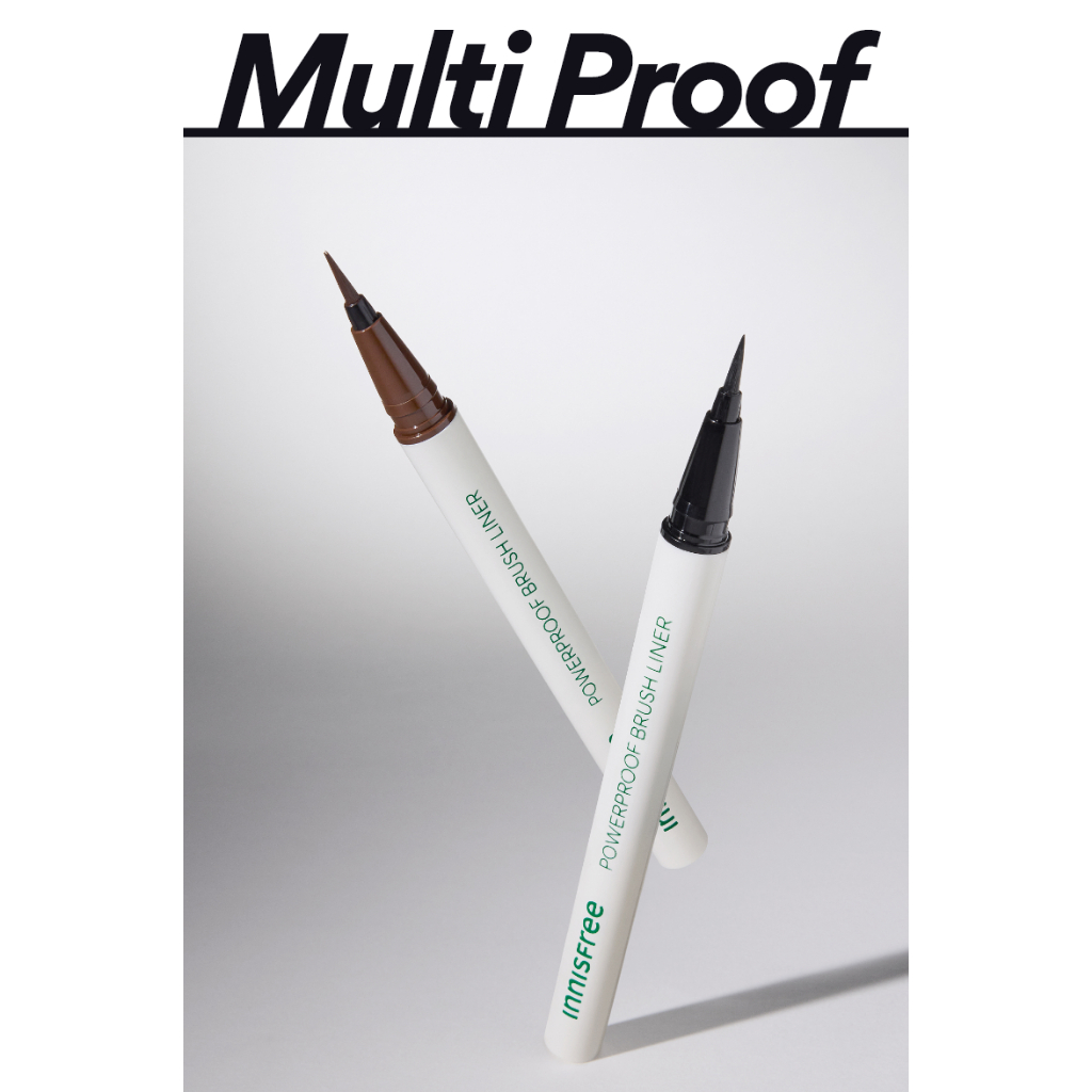 [INNISFREE] Powerproof Brush Eyeliner 0.6g  แปรงอายไลเนอร์ Powerproof  สินค้าเกาหลีแท้ๆส่งตรงจากเกาหลี - รูปที่ 2