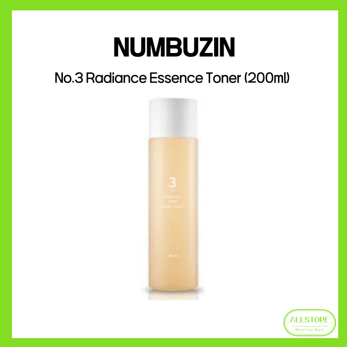 [Numbuzin] No.3 Radiance Essence Toner (200ml)