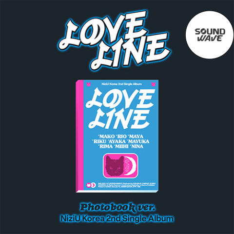 [POB] (PHOTOBOOK ver.) NiziU [LOVE LINE] 2nd Single Album (31st Mar.2025)