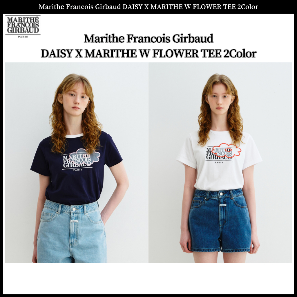Marithe Francois Girbaud DAISY X MARITHE W FLOWER TEE 2 สี