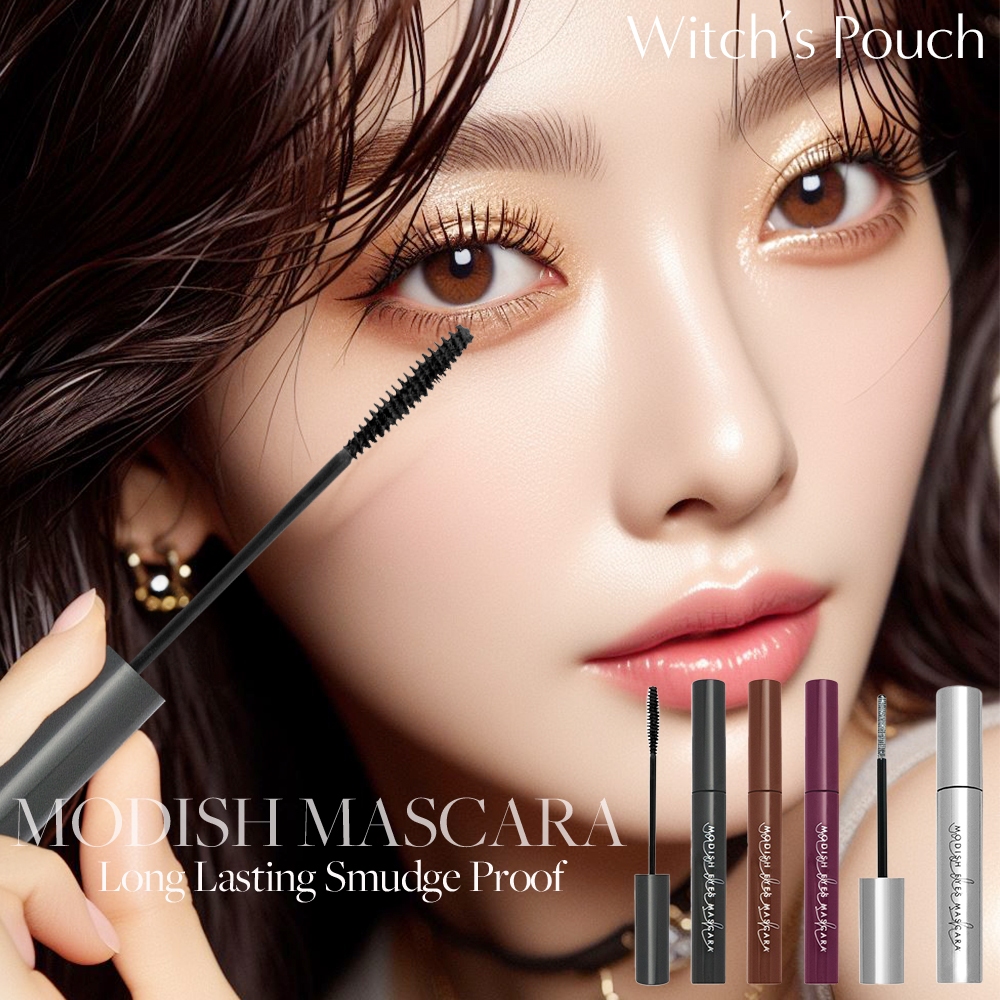 Witchs Pouch Modish Mascara Glitter Idol Eye Makeup Smudge Proof Sparkle Cutie ติดทนนานเกาหลี Make U