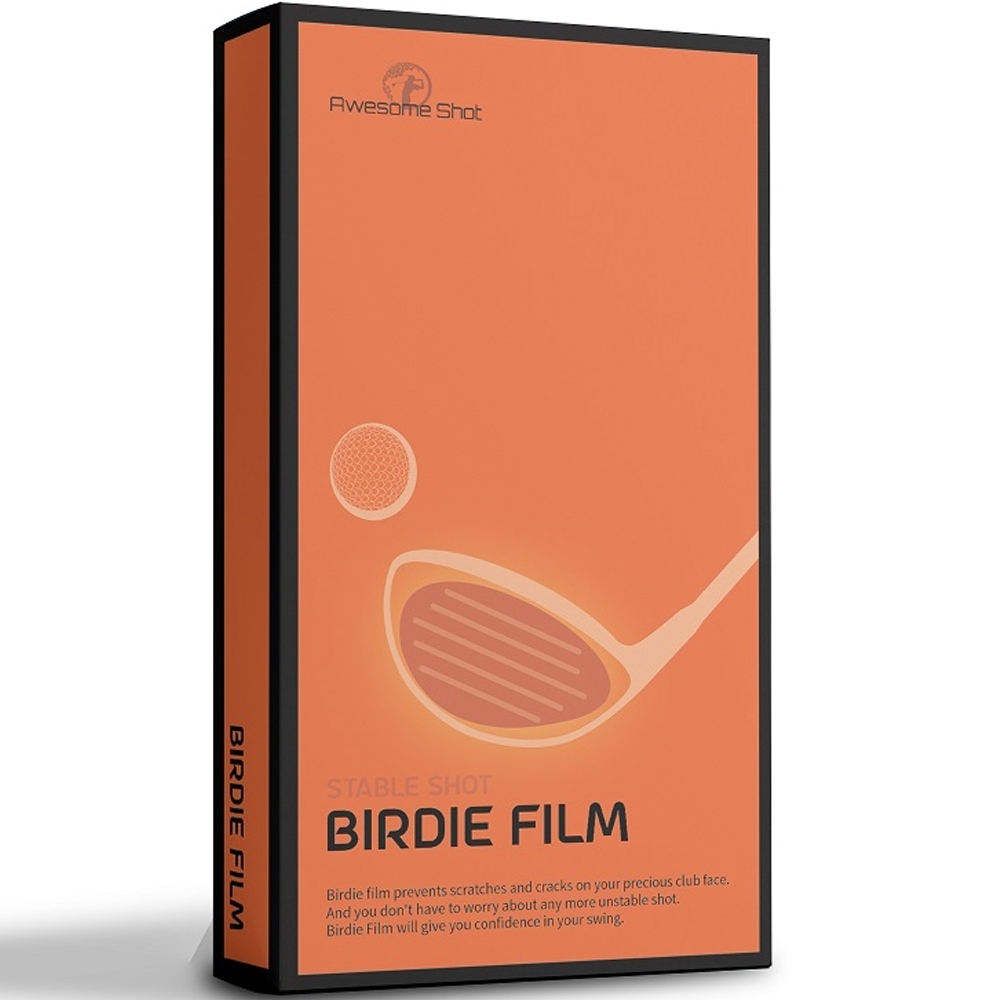 Awesome Shot Birdie Golf Film สําหรับไดร์เวอร์ ไม้ - 10 ชิ้น