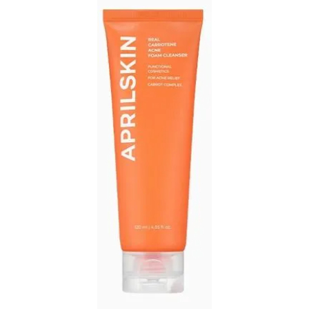 Aprilskin Real Carrotene Acne Foam Cleanser 120มล