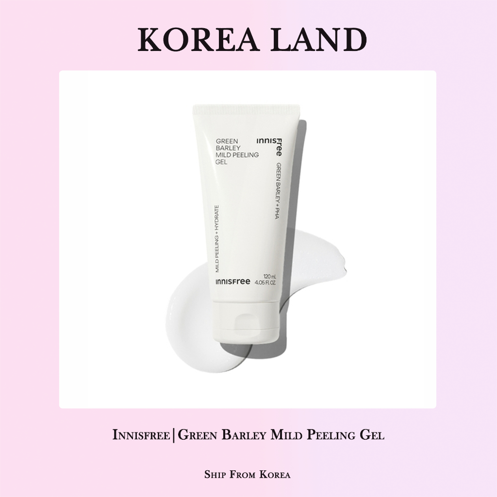 Innisfree | Green Barley Mild Peeling Gel (สครับหน้า) (120ml)