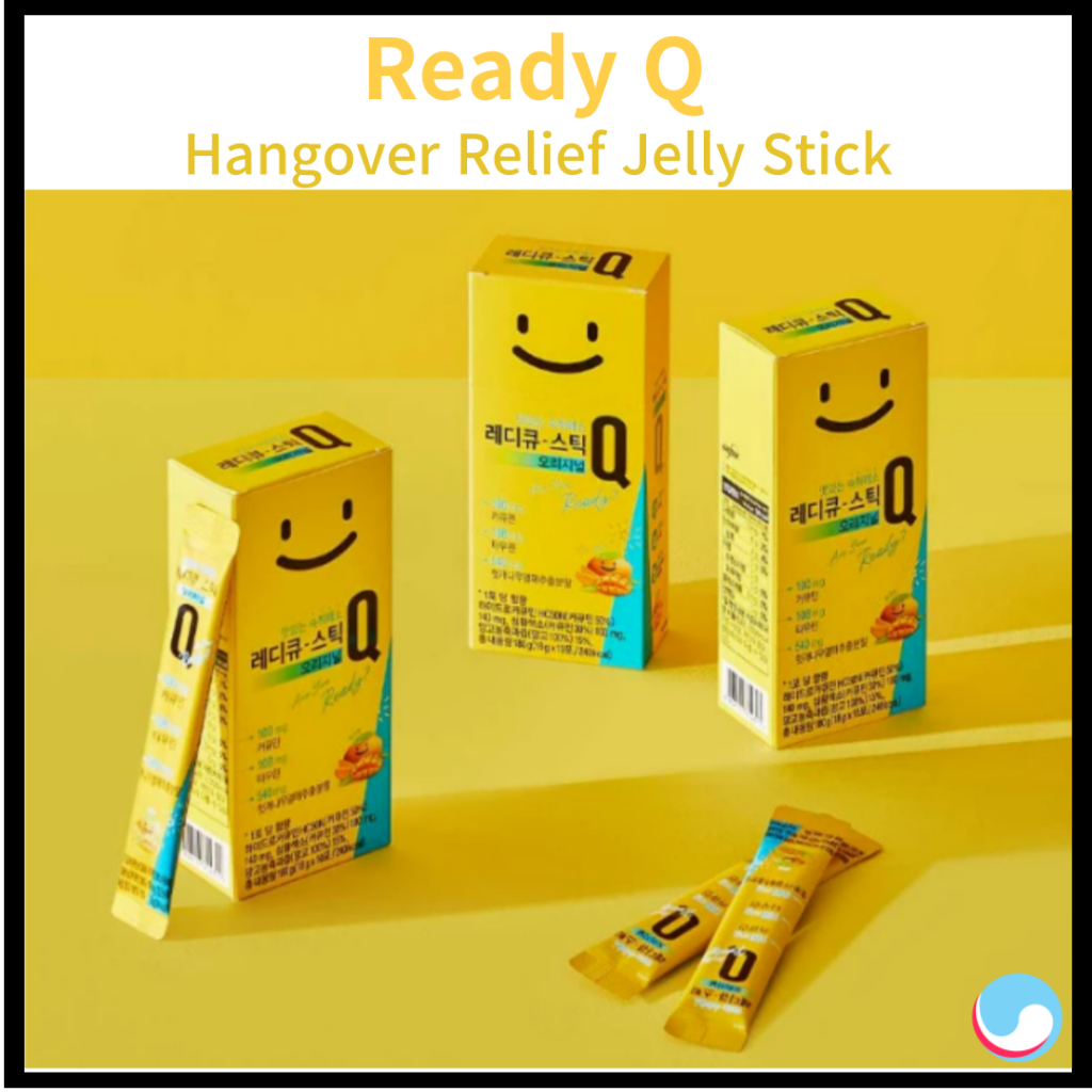 Ready Q Stick Jelly Hangover Relief Jelly Stick สภาพสดชื่น แขวนแก้แอลกอฮอล์ Defence Anti-Hangover