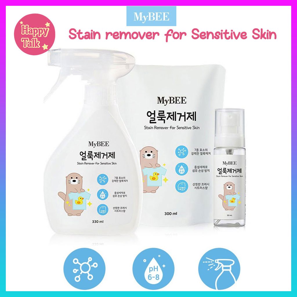 [Mybee ] The Bestselling Stain Remover in Korea Spray bottle / B &amp;B Stain Remover / Mybee Baby Stain Remover 330ml