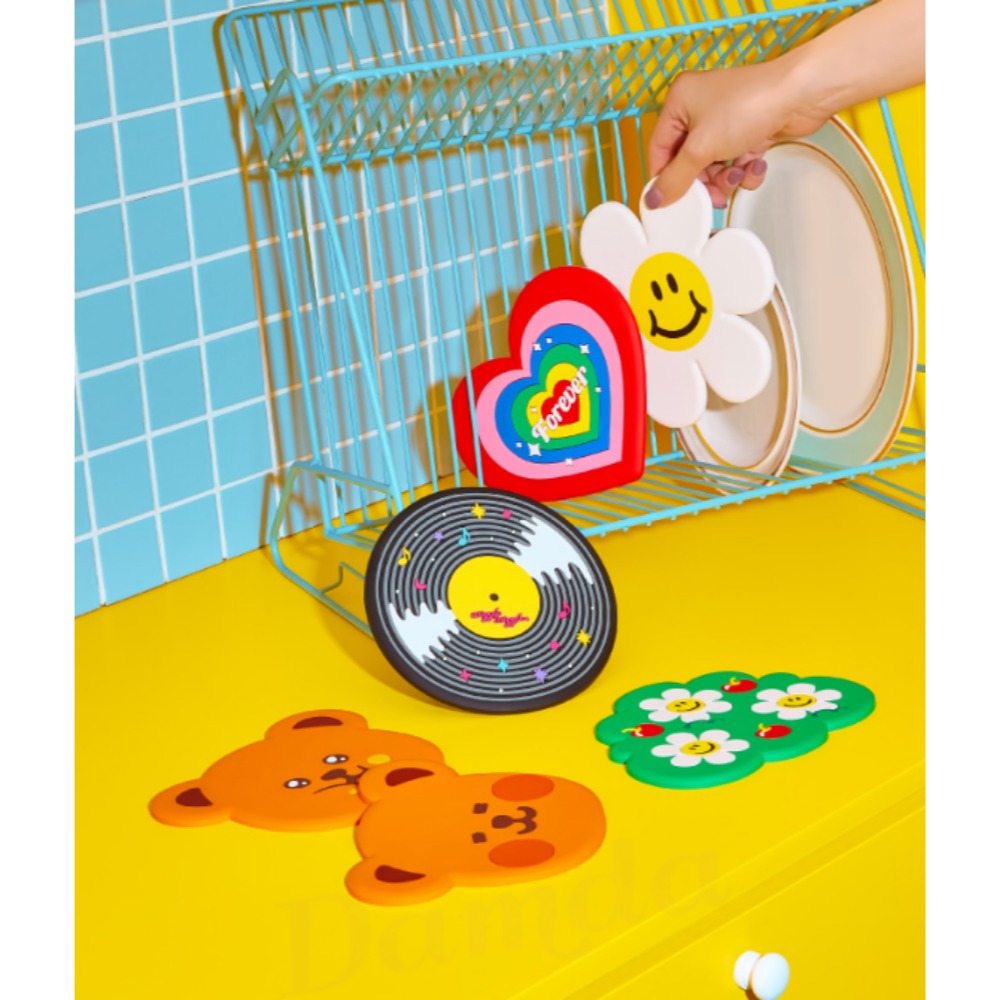 Wiggle Wiggle Trivet 2P SET 3 Types ราคา ถูกที่สุด ดีลบีเคเค แกลเลอรีภาพที่ 7