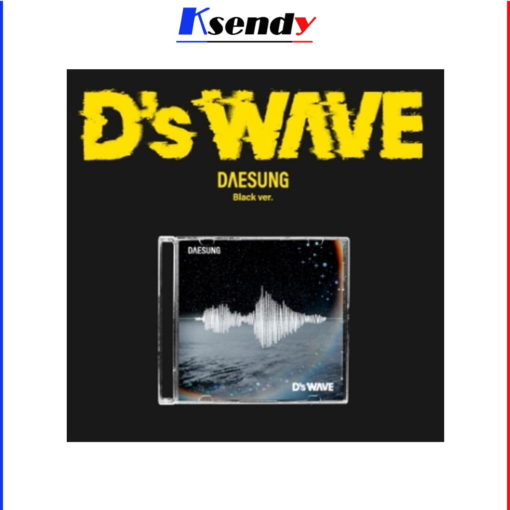( BIGBANG ) DAESUNG 1st Mini Album [Ds WAVE ] Black Ver.