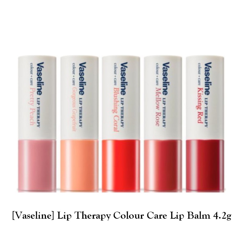 [Vaseline] Lip Therapy Colour Care Lip Balm 4.2g / K-BEAUTY