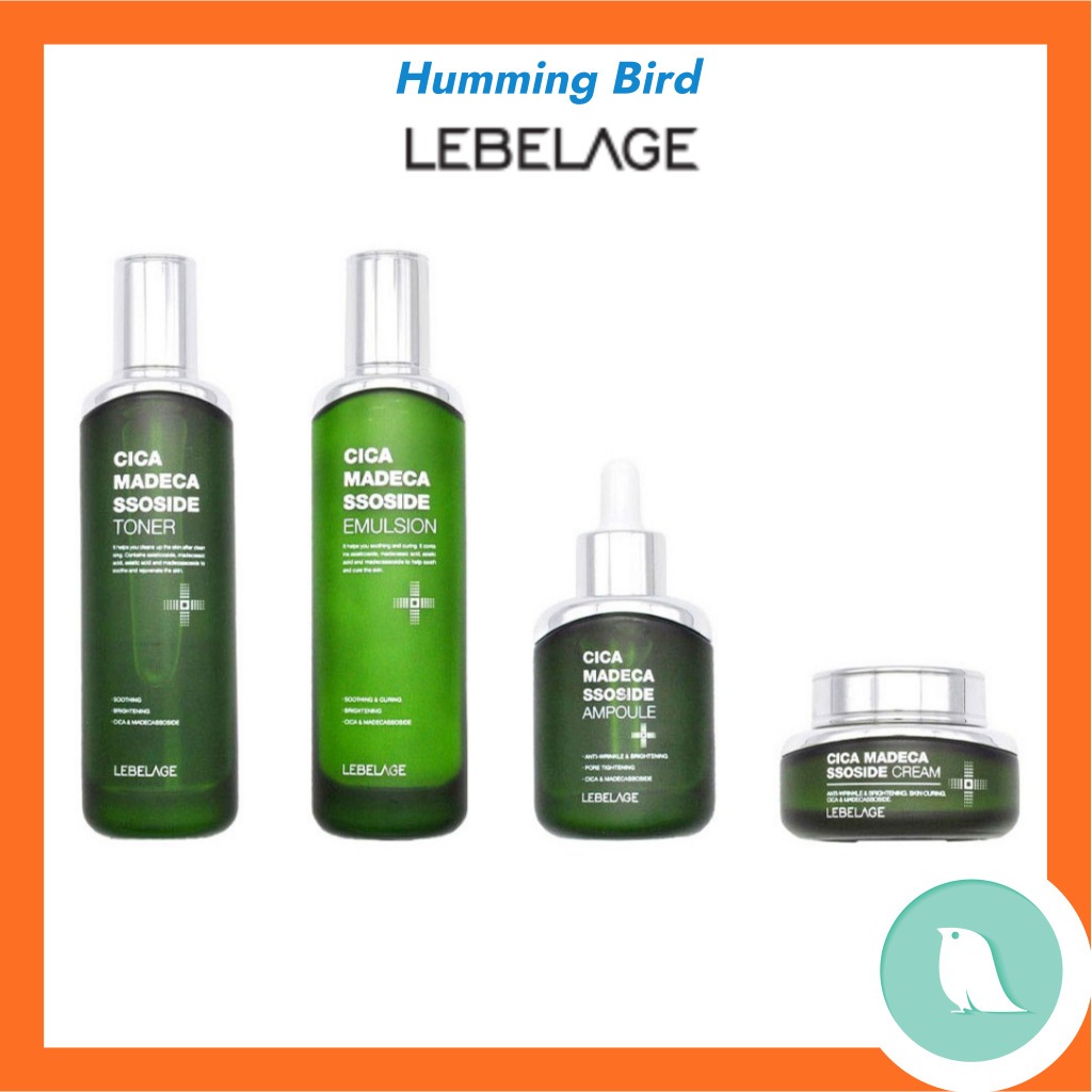 [LEBELAGE ] Cica Madecassoside Series/Toner 120ml/Emulsion 120ml/Ampoule 35ml/ครีม 55ml