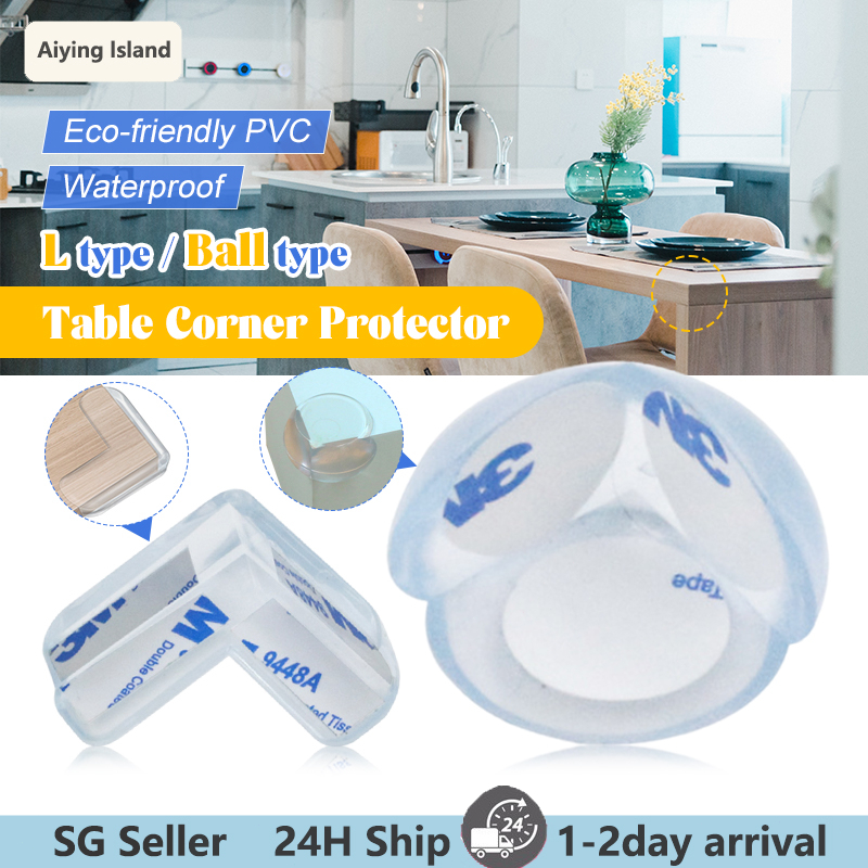 SGTransparent Children Table Corner Protector Edge & Corner Guard Baby Safety Anti Collision