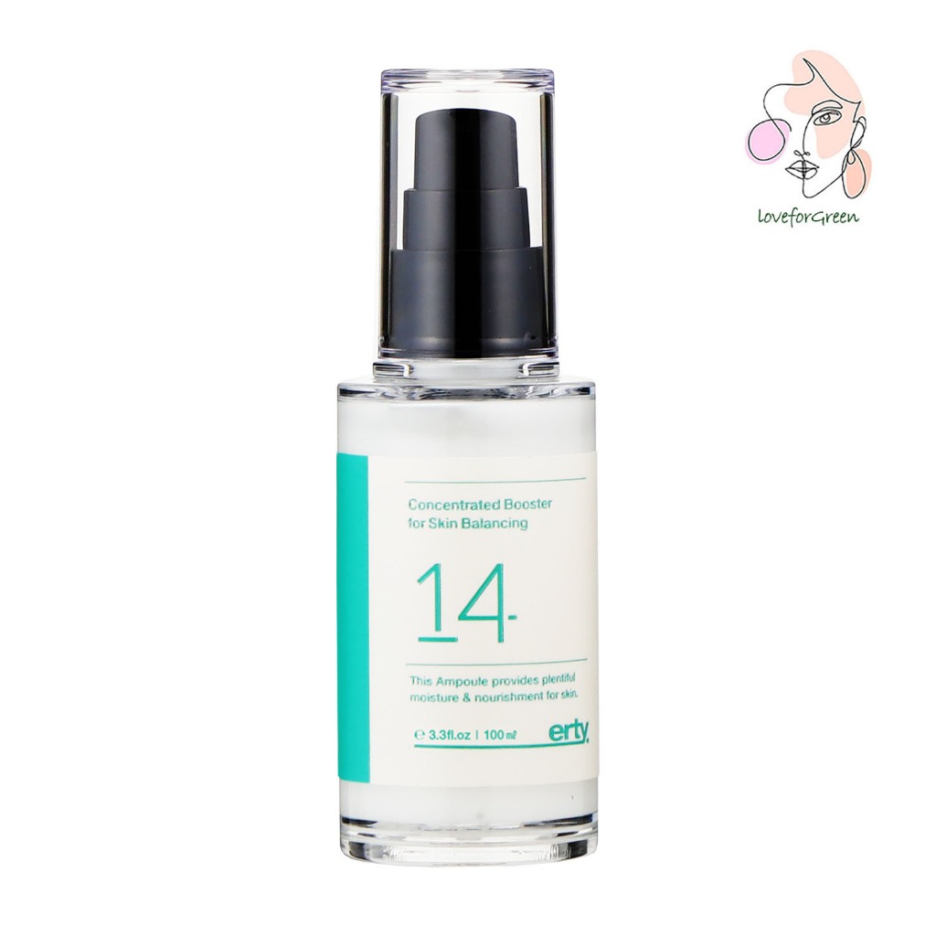 Erty 14 Concentrated Booster For Skin Balancing 100mL K-Beauty