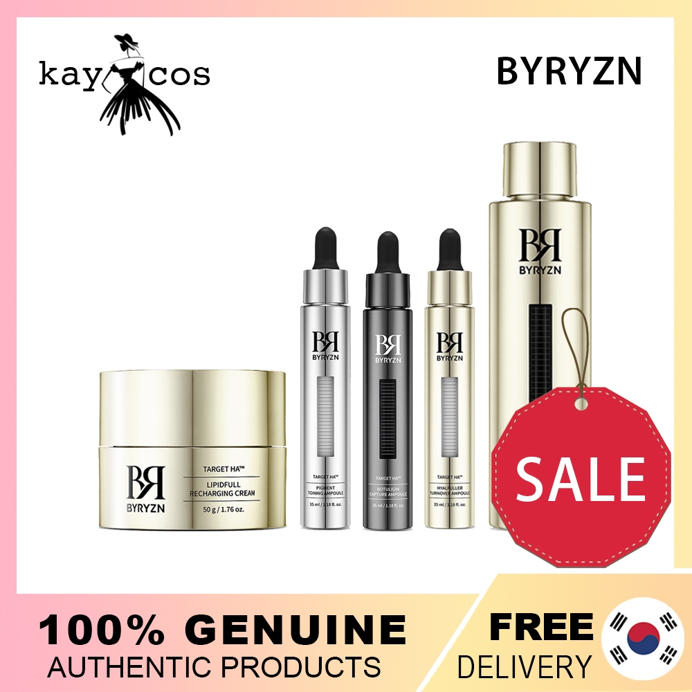 Byryzn BR HA Skin Booster / HyalFuller Turnover Ampoule / Botuligin Capture Ampoule / Pigment Toning