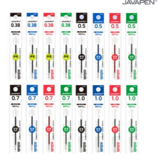 Java ปากการีฟิล 0.38/0.5/0.7/1.0mm