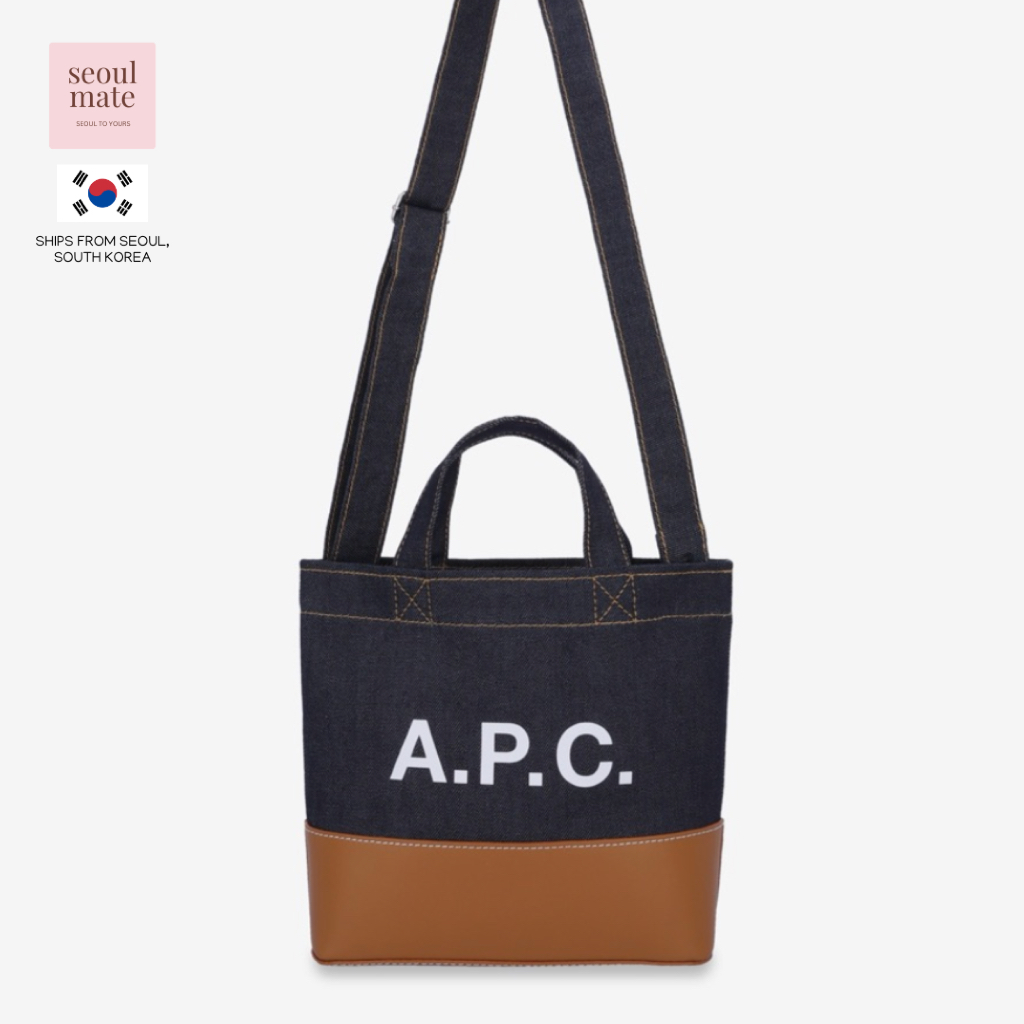 [จากเกาหลี ] Apc Mini Axel Denim Tote Bag