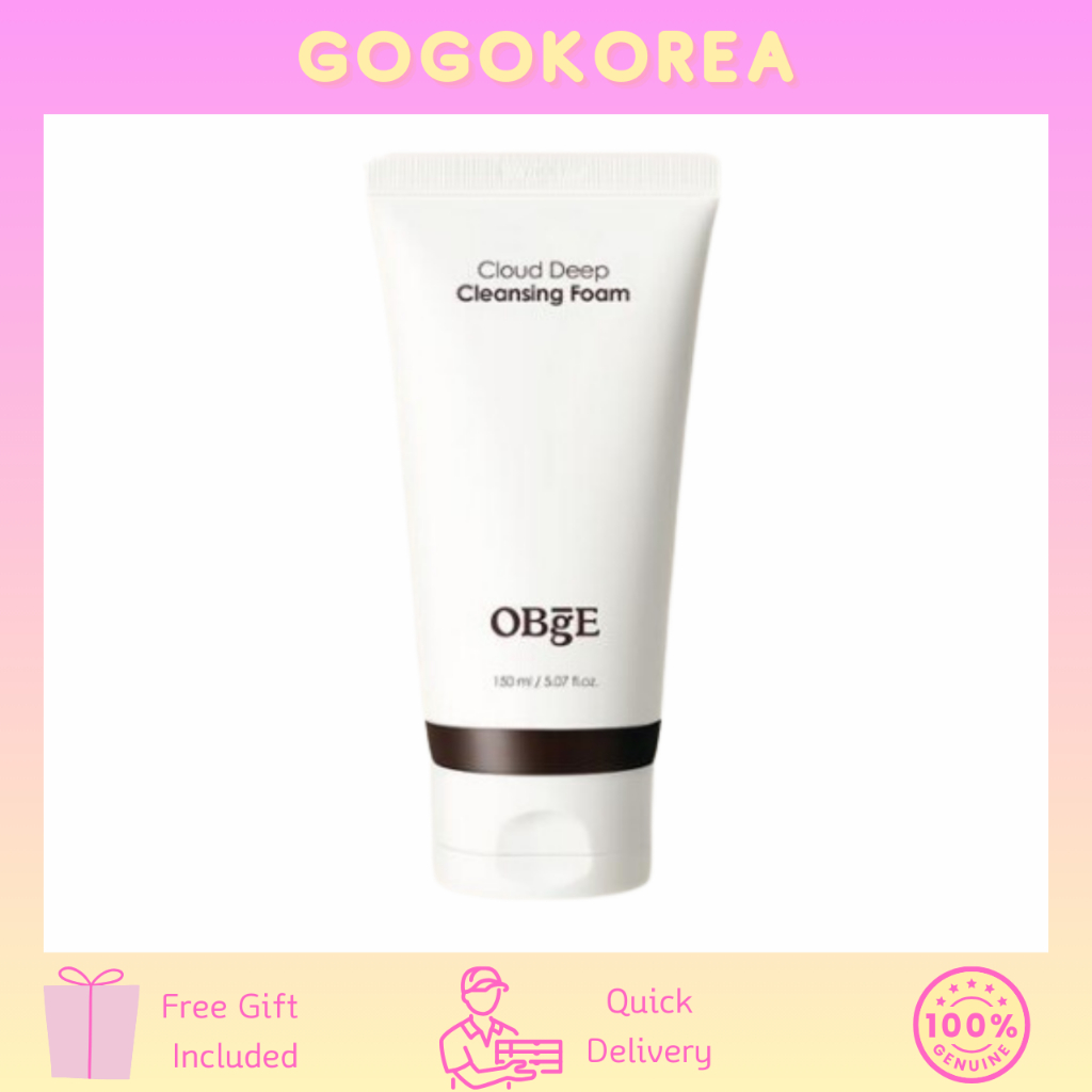 [OBgE ] คลาวด์ ดีพ คลีนซิ่ง โฟม 150ml / Obge Cleansing Foam