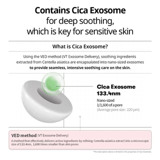 [VT] Cica Exosome Ampoule (AZELAIC Acid, PDRN, GLUTATHION, Liposomal Hyaluronic Acid, SQUALANE) [เรือธงอย่างเป็นทางการ]