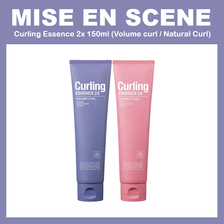 [MISE En SCENE] RENEWAL Curling Hair Essence 2X 150ml 2Type (Natural Curl, Volume Curl)