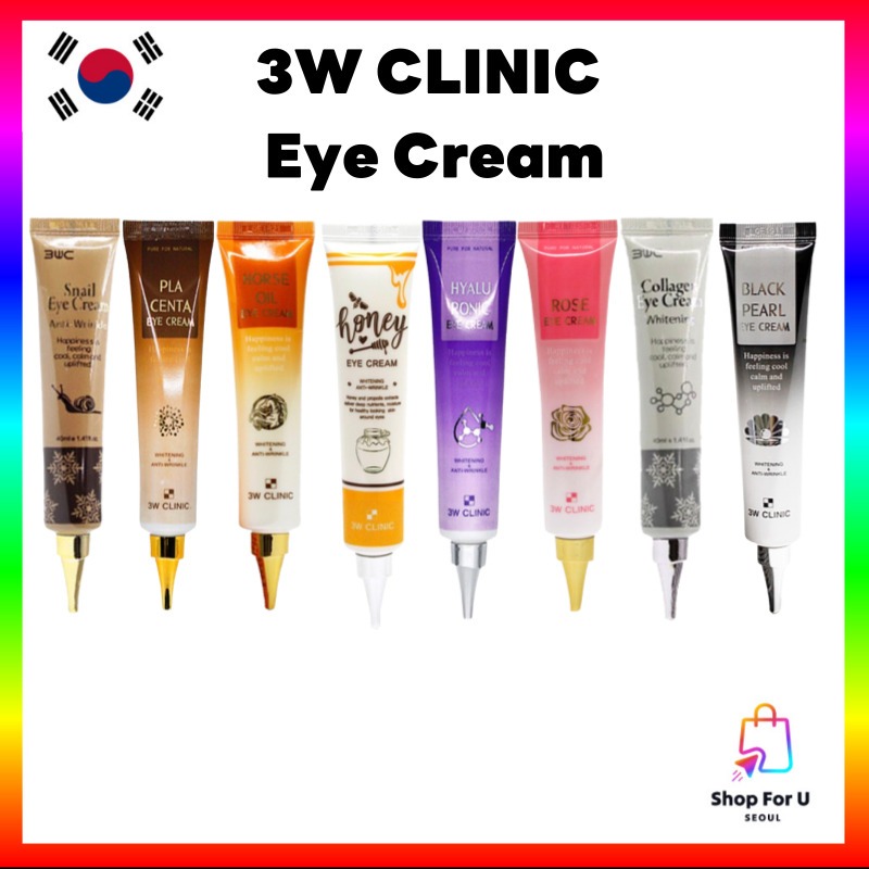 [3W Clinic ] ครีมบํารุงรอบดวงตา 40ml