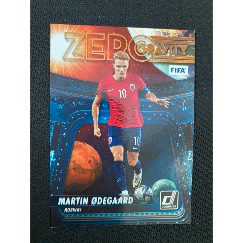 Panini Soccer Card 2023 Donruss Martin Odegaard นอร์เวย์ Zero Gravity 4