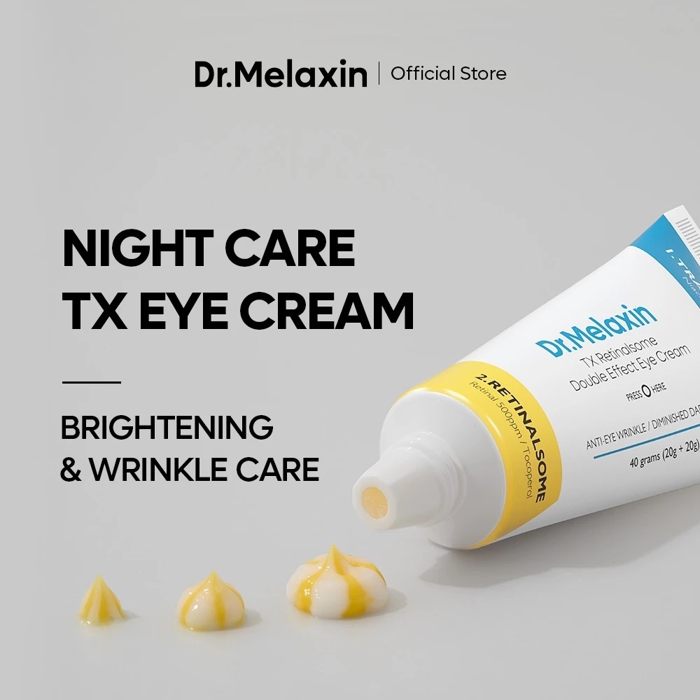 [Dr.Melaxin Official] TX Retinalsome Double Effect Eye Cream 40g ดับเบิลเอฟเฟ็กต์อายครีม