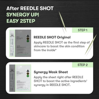 [VT] Reedle Shot 100 มาส์กหน้า 2 ขั้น (50/100/300/700) บํารุงผิว ปรับปรุงสภาพผิว All-in-One Mask [Official Flagship]