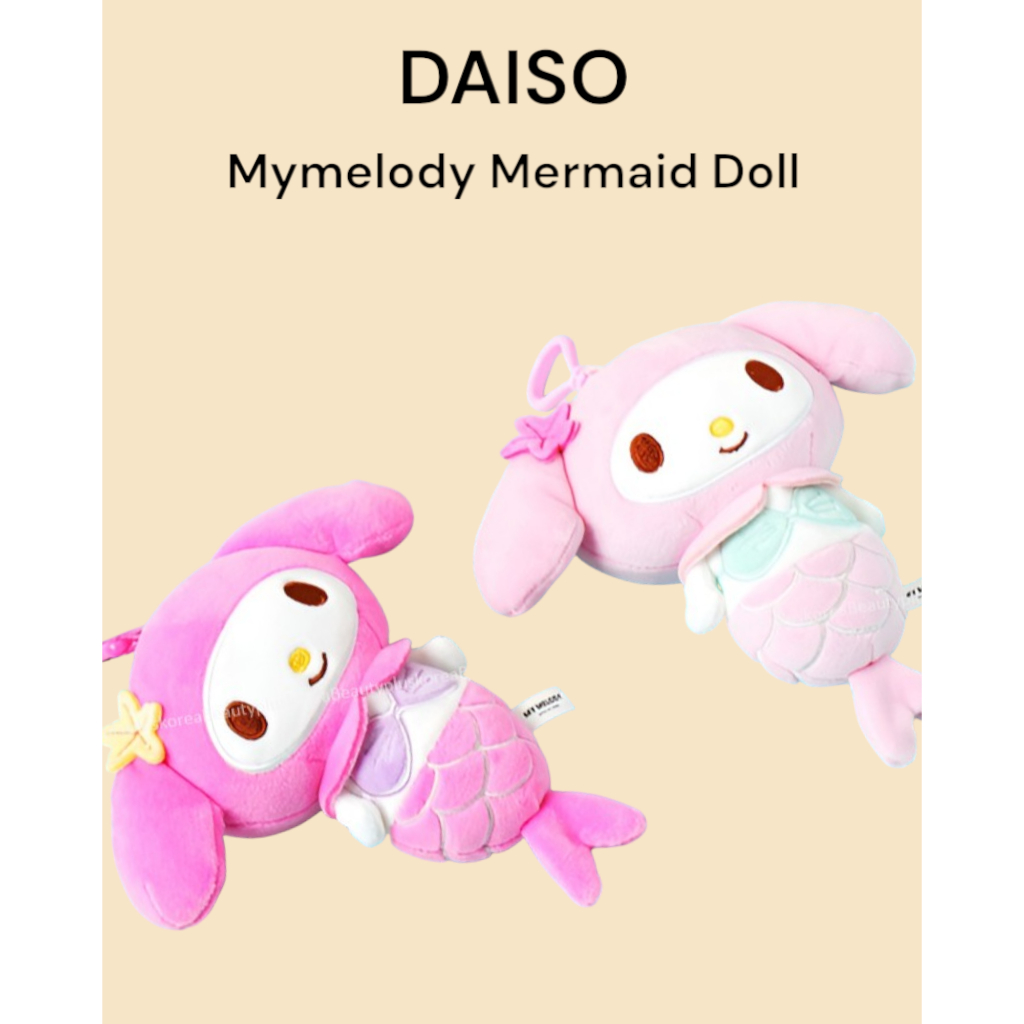 [ Daiso ] ตุ ๊ กตานางเงือก Mymelody