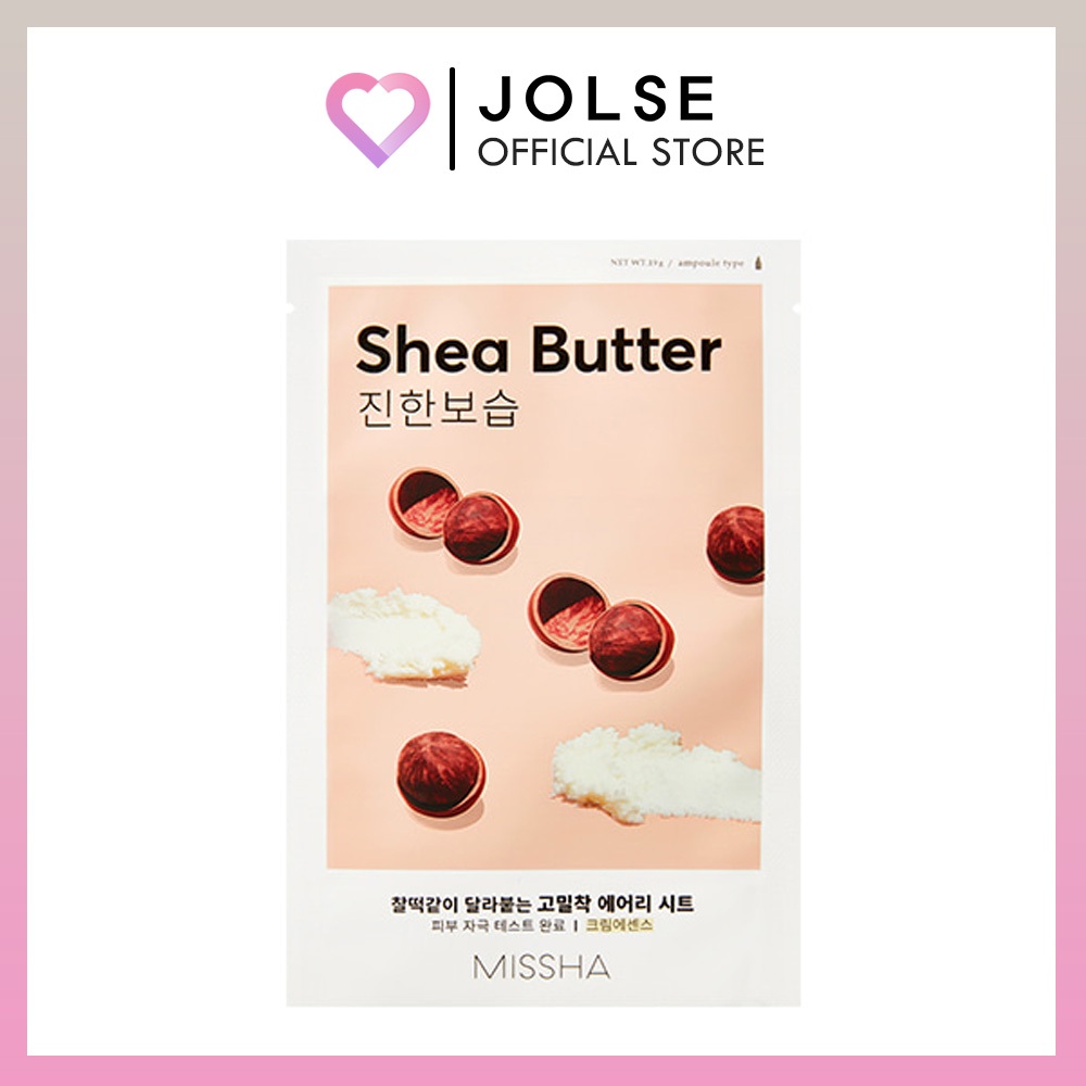 MISSHA Airy Fit Sheet Mask Shea Butter 19g