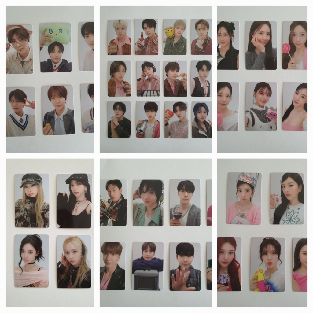 Smtown 2025 : The Culture, The Future Family Version Official Photocard Aespa Red Velvet Nct Dream N