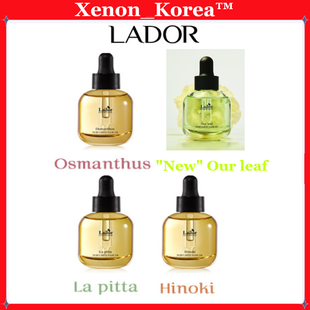 [LADOR ] Perfumed Hair Oil 30mL 1 ออก 3 ตัวเลือก [La pitta / Hinoki / Osmanthus]