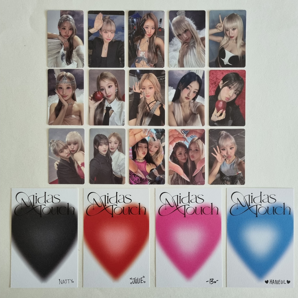 Kiss OF LIFE KIOF อัลบั้มที่ 1 การ์ดรูปถ่ายอย่างเป็นทางการ Midas Touch