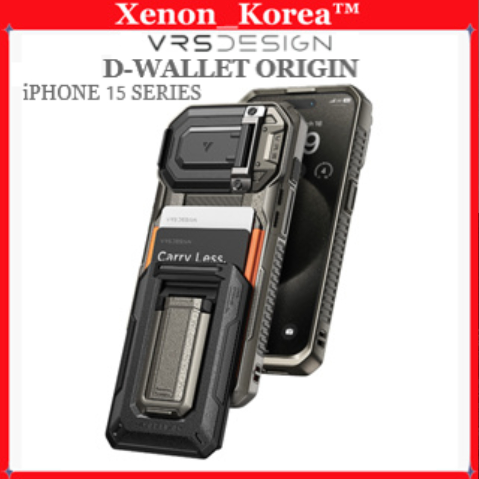 [VRS DESIGN] D-WALLET ORIGIN PHONE CASE for iPHONE 15 SERIES
