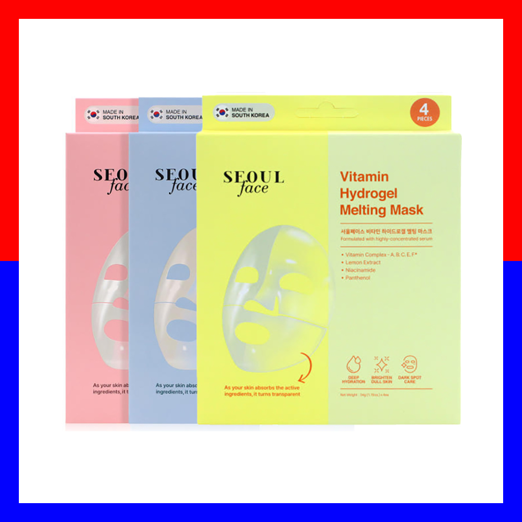 [ Seoul FACE ] DERMAL Hydrogel Melting Jelly Gel Mask